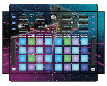 Pioneer DJ DDJ XP 1 Skin 80s Synth